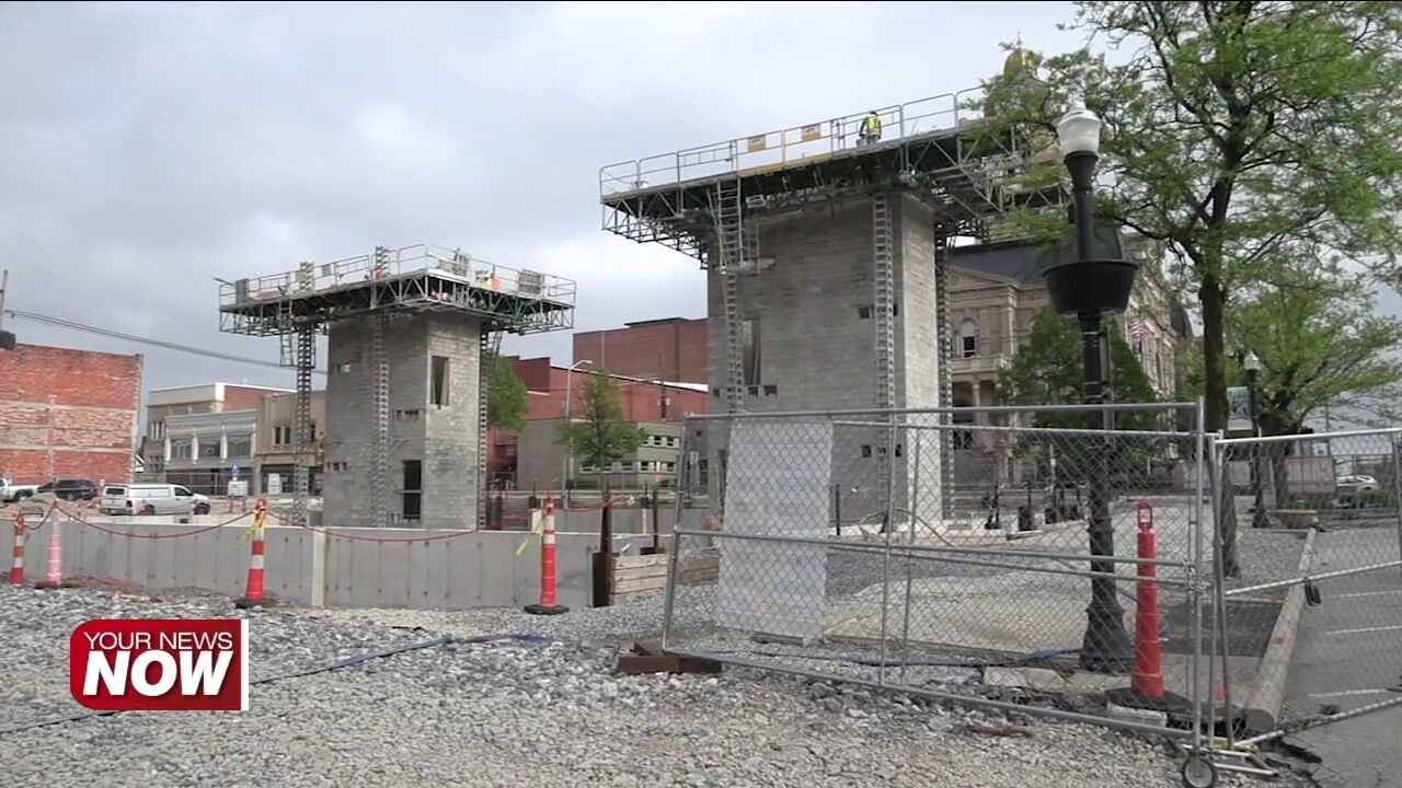 Allen County administration building construction on schedule